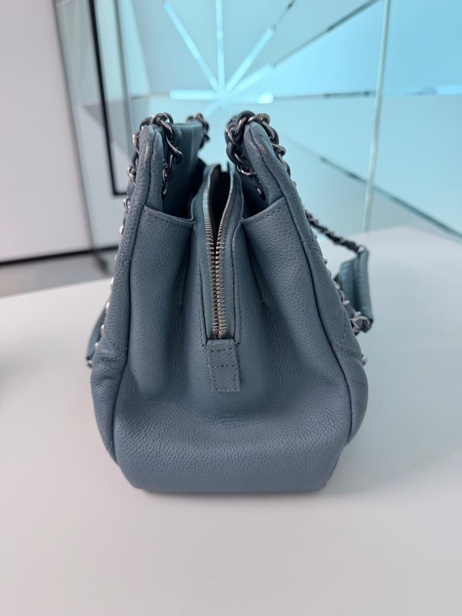 Chanel Quilted Leather Timeless Tote thumbnail 4