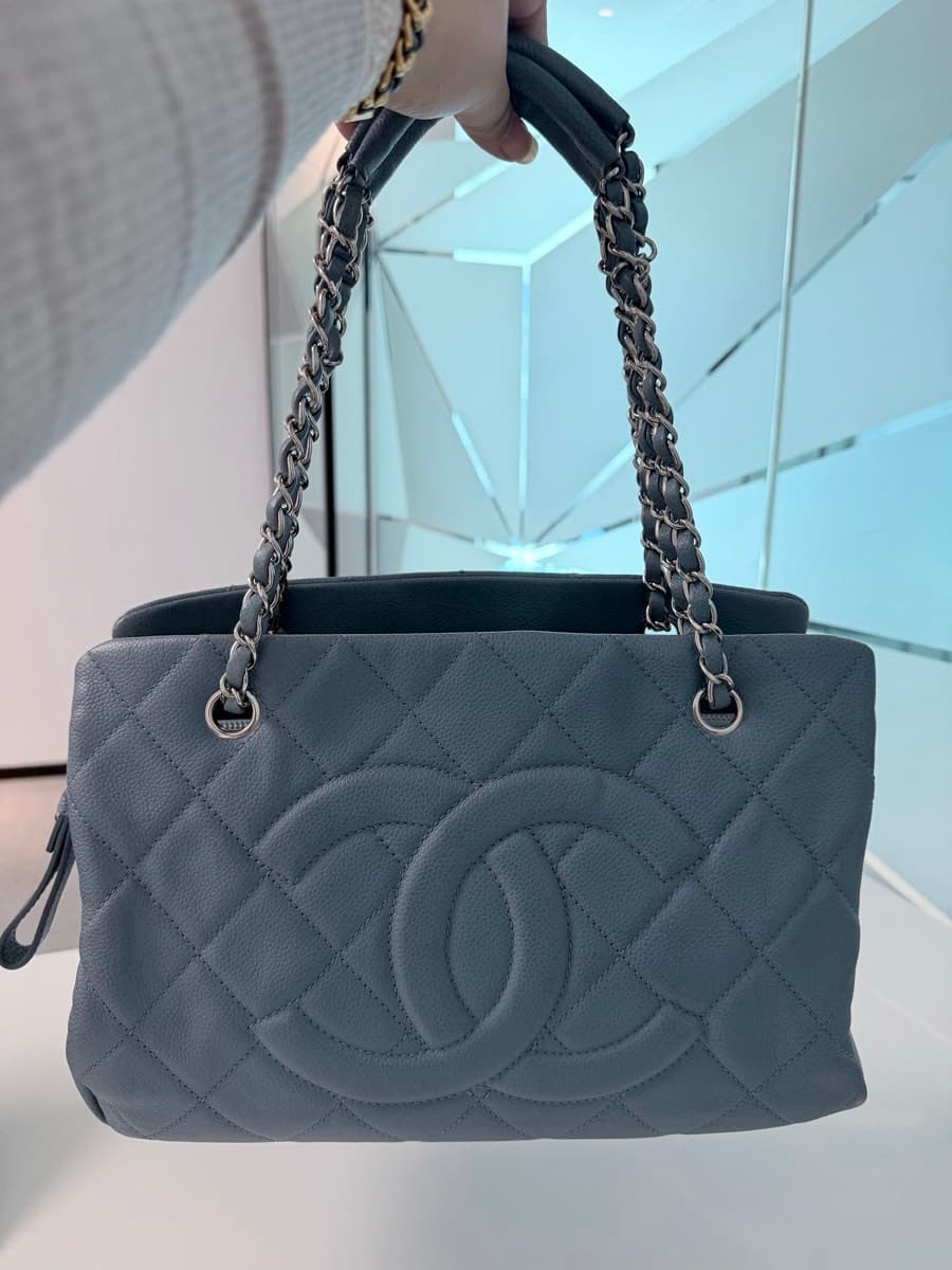 Chanel Quilted Leather Timeless Tote