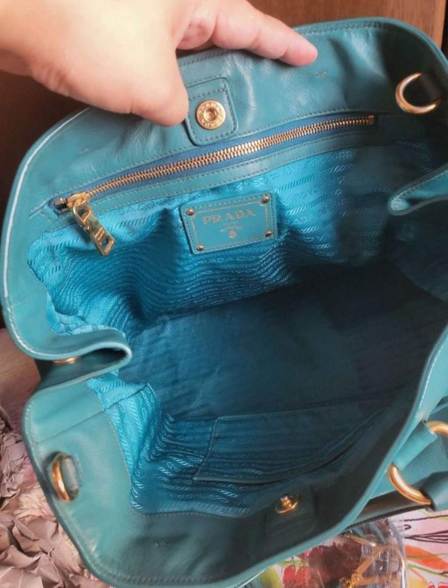 Prada Leather Tote Bag thumbnail 5