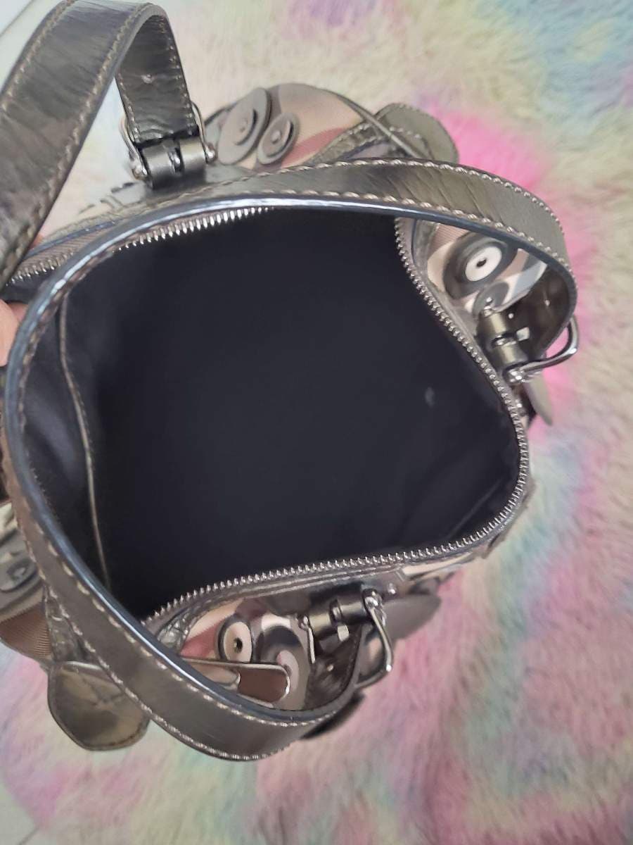 Burberry Check Satchel thumbnail 5