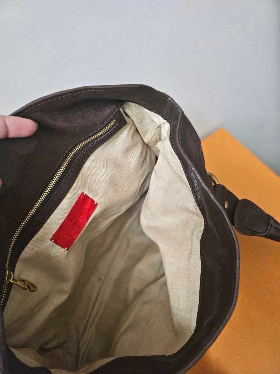 Valentino Leather Shoulder Bag thumbnail 6