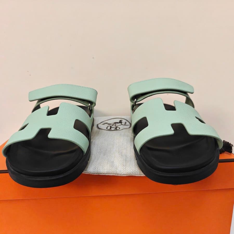 Hermes Chypre Sandals Size 40 thumbnail 6