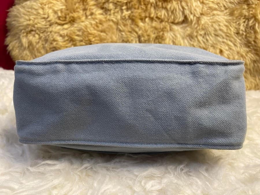 Hermes Marwari Canvas & Leather Shoulder Bag thumbnail 10