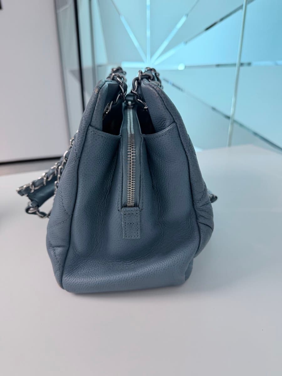 Chanel Quilted Leather Timeless Tote thumbnail 5