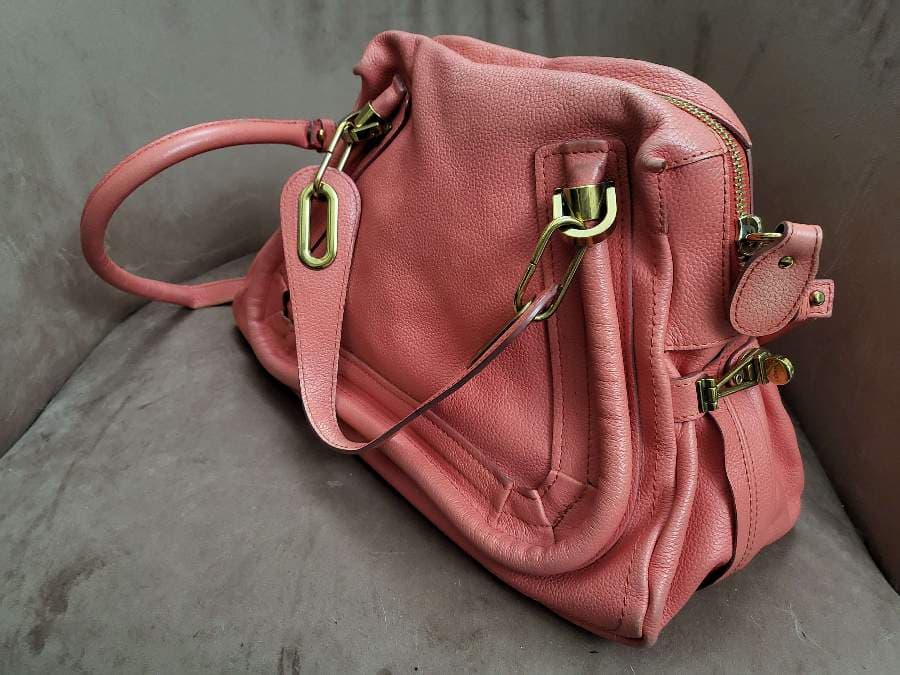 Chloé Paraty Leather Satchel thumbnail 3