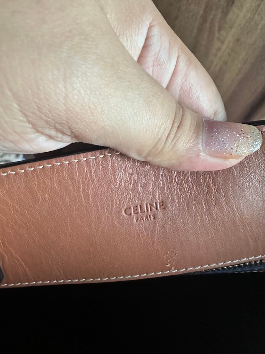 Celine Triomphe Cabas Tote thumbnail 7