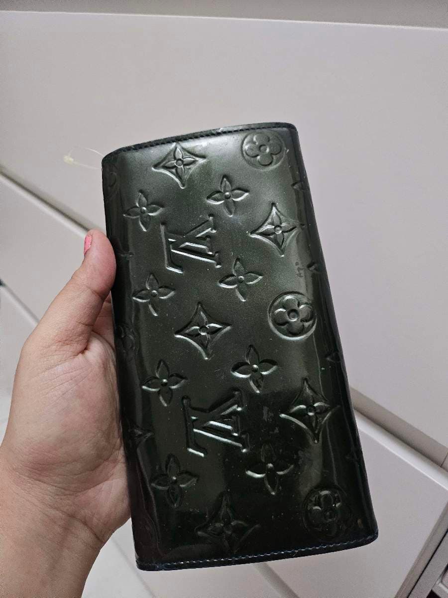 Louis Vuitton Green Patent Wallet thumbnail 2