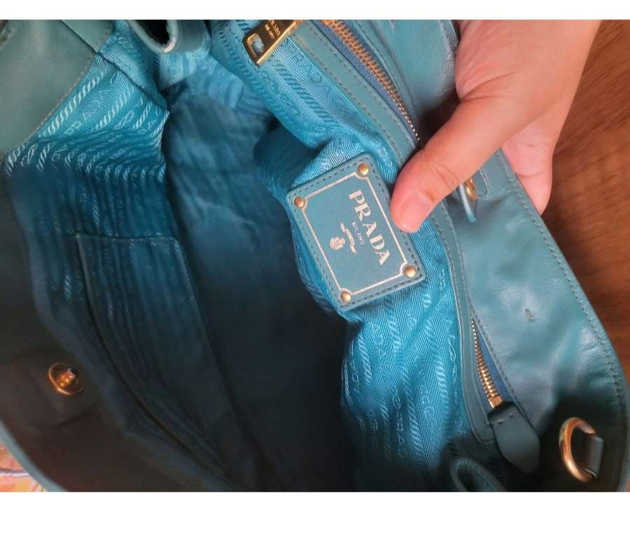 Prada Leather Tote Bag thumbnail 3