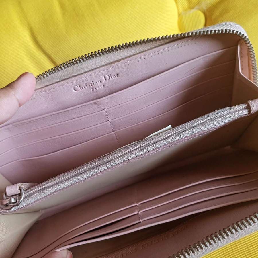 Dior Monogram Zippy Wallet thumbnail 5