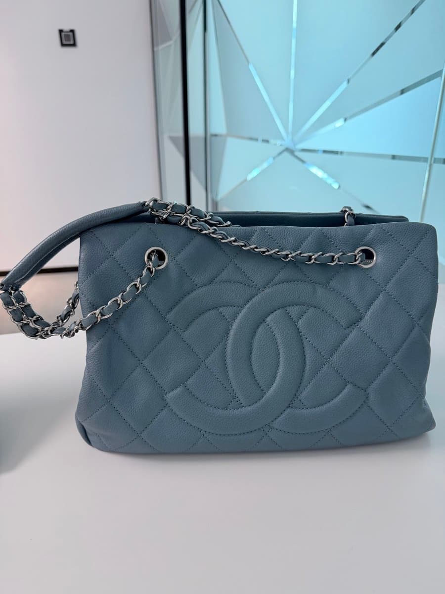 Chanel Quilted Leather Timeless Tote thumbnail 2