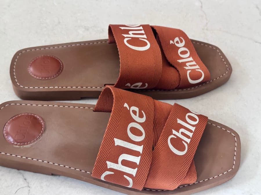 Chloé Woody Flat Sandals Size 40 thumbnail 3