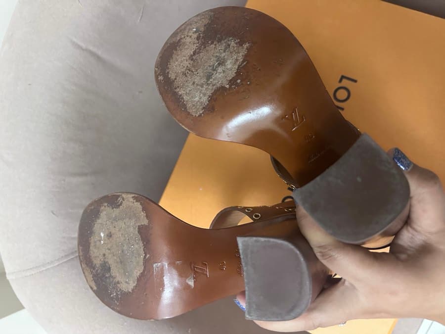 Louis Vuitton Monogram Sandals Size 40 thumbnail 10