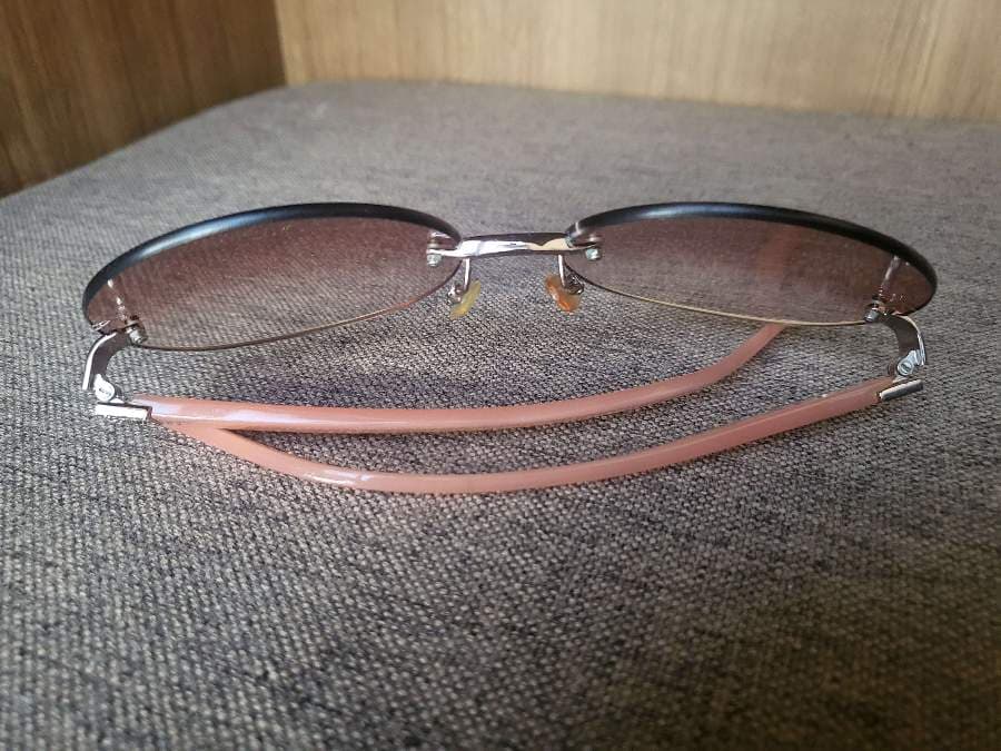 Celini Rimless Oval Sunglasses thumbnail 7