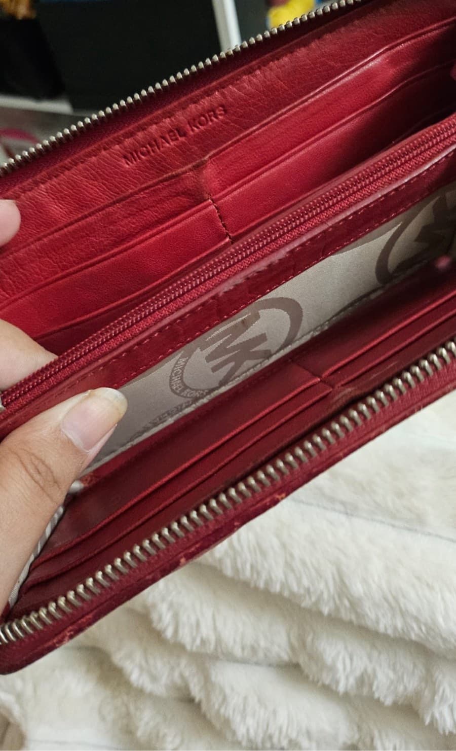 Michael Kors Quilted Leather Wallet thumbnail 7