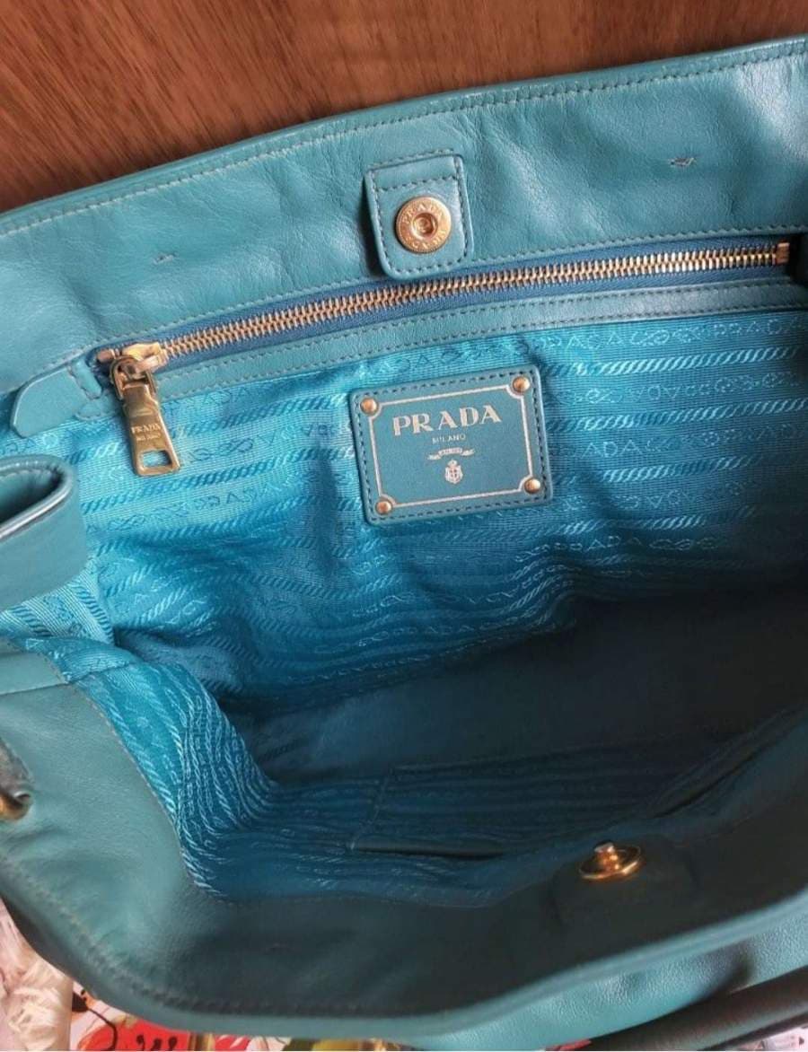 Prada Leather Tote Bag thumbnail 6