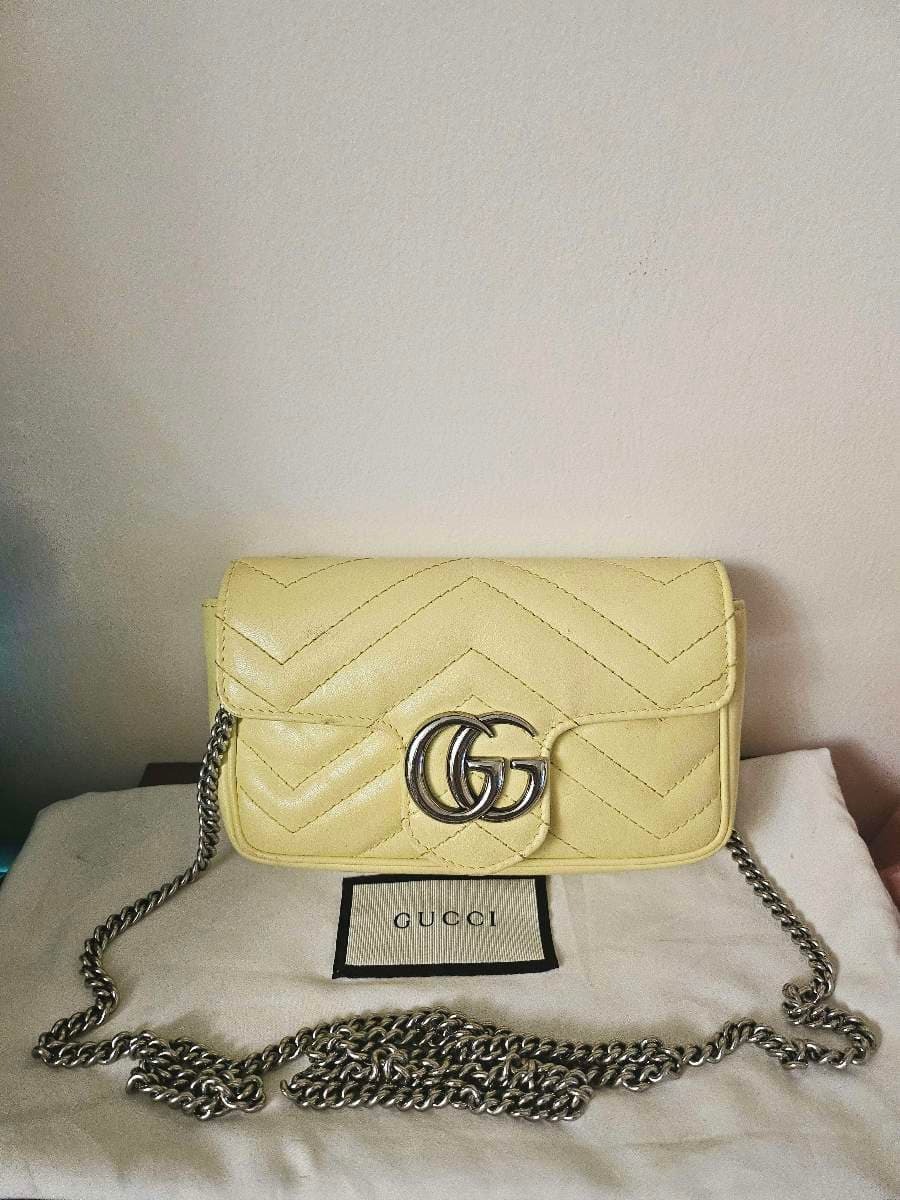 Gucci Marmont Shoulder Super Mini Bag