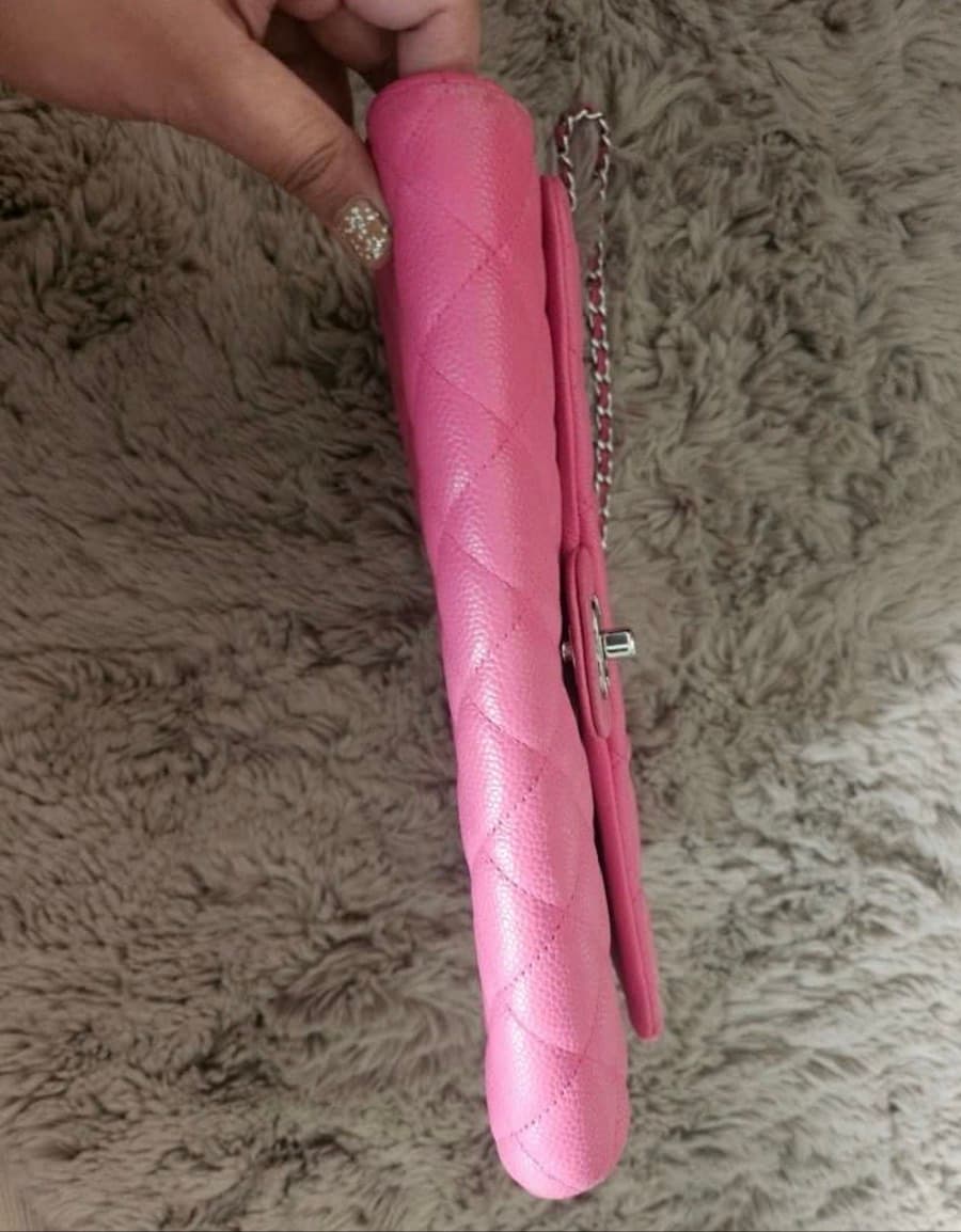 Chanel Quilted Pink Flap Bag thumbnail 6