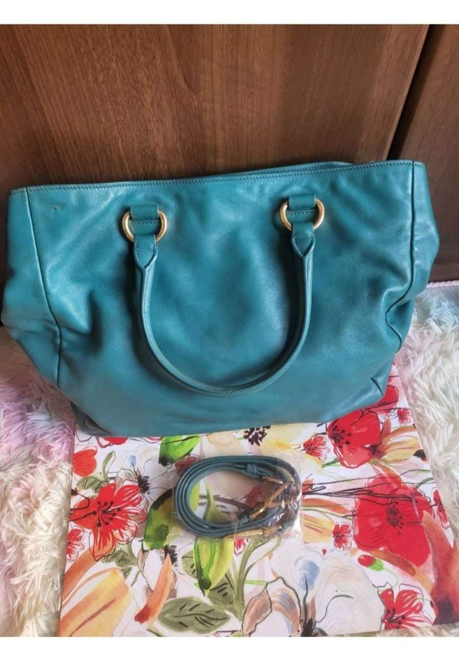 Prada Leather Tote Bag thumbnail 2