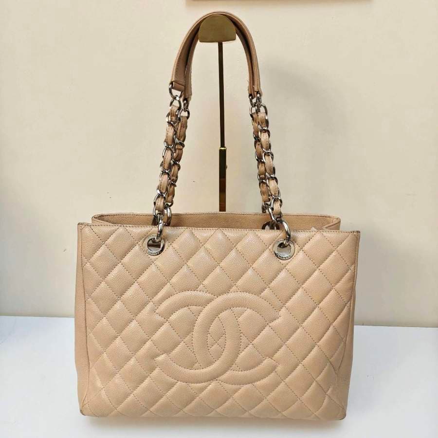 Chanel Quilted Caviar Tote