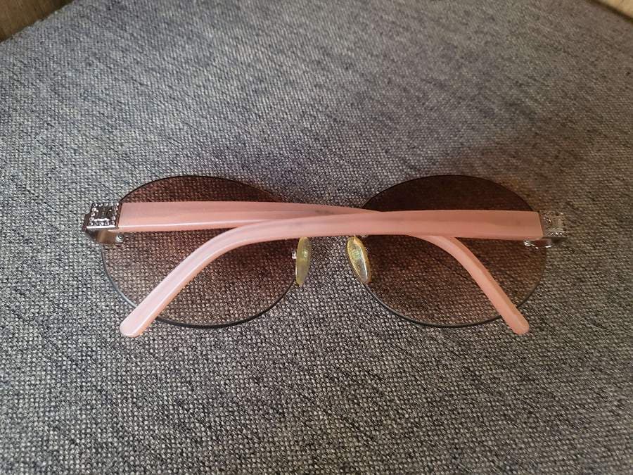 Celini Rimless Oval Sunglasses thumbnail 6