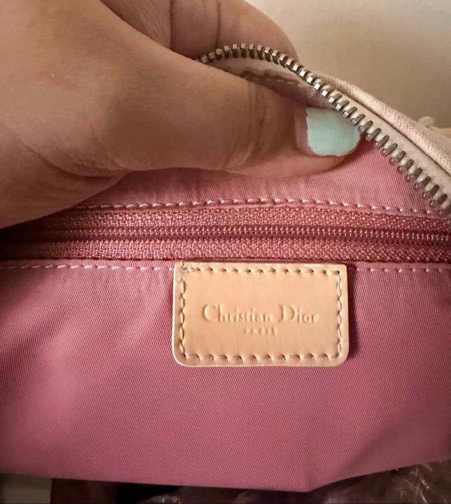 Dior Monogram Canvas Girly Boston Bag thumbnail 4