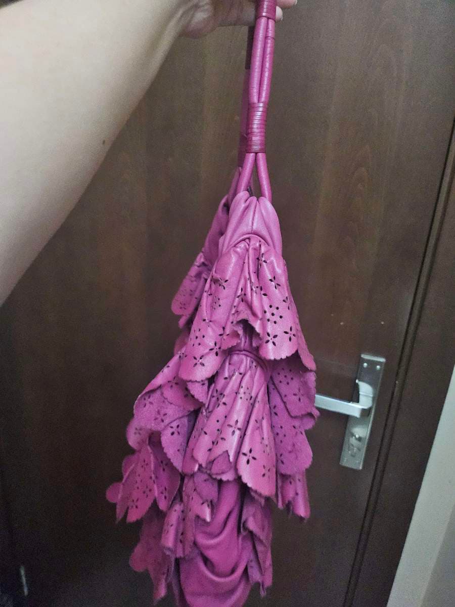 Dior Magenta Perforated Hobo thumbnail 7