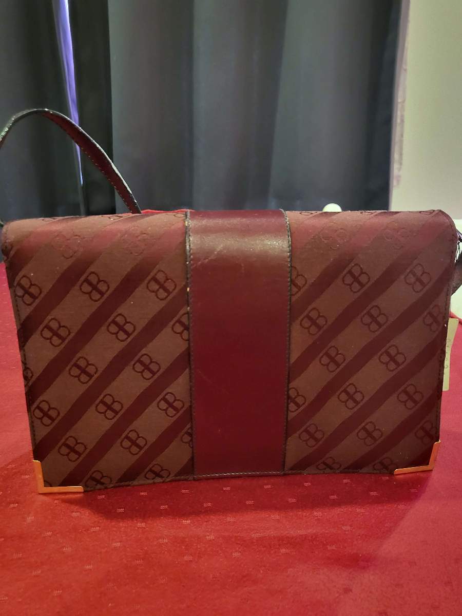 Balenciaga Monogram Canvas Shoulder Bag thumbnail 4