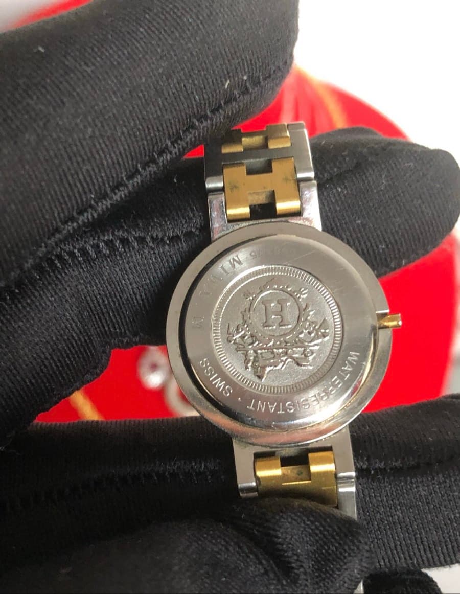 Hermes Clipper Two-Tone Watch thumbnail 2
