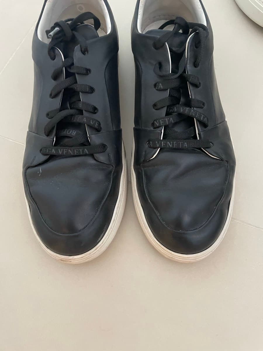 Bottega Veneta Leather Sneakers