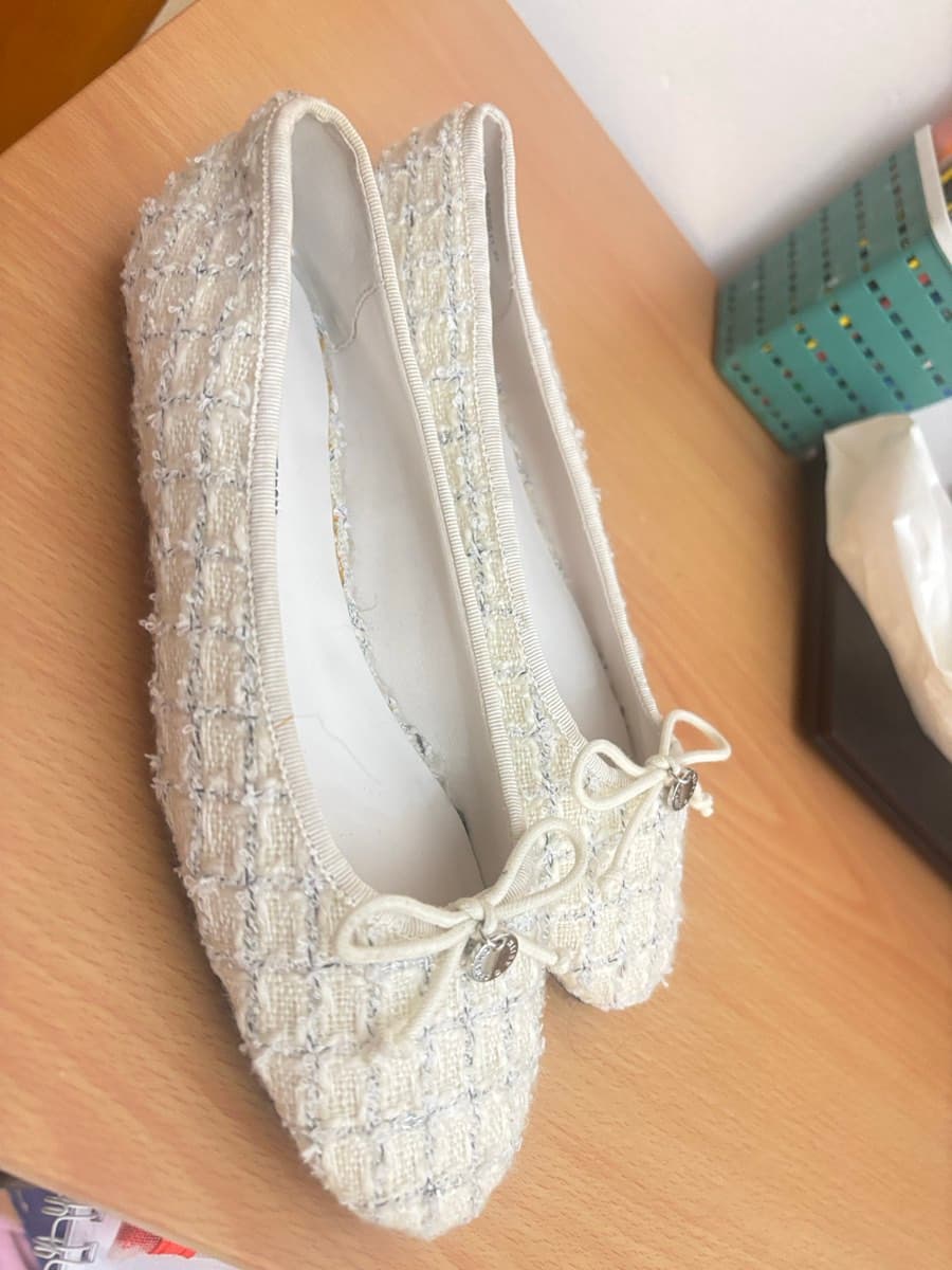 Charles & Keith Tweed Ballerinas thumbnail 5