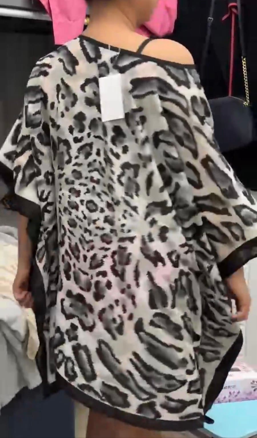 Leopard Print Kaftan Top thumbnail 2