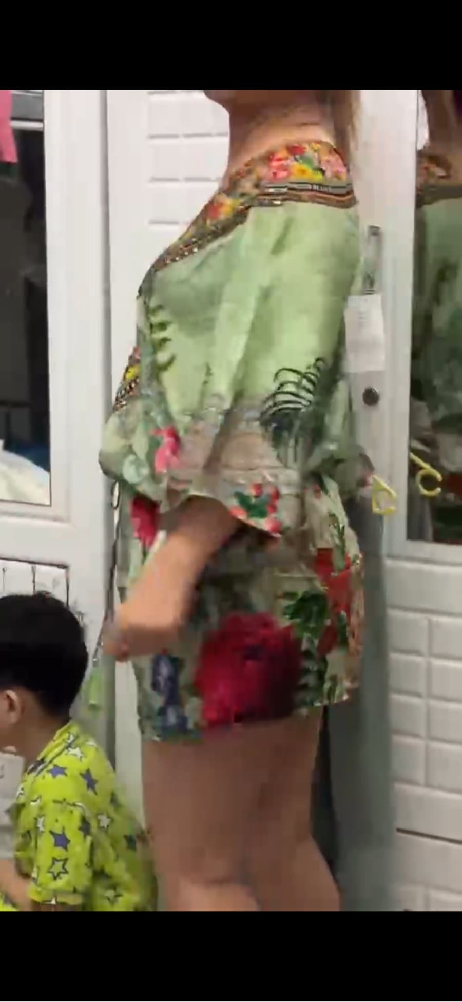 Embellished Floral Kaftan Set thumbnail 3