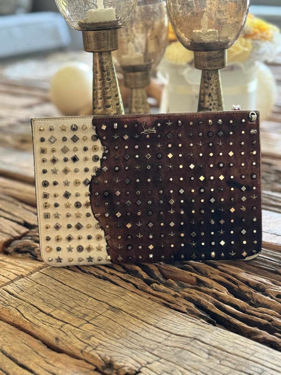 Christian Louboutin Studded Clutch thumbnail 2