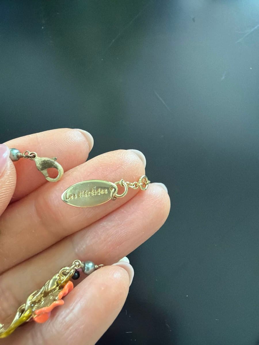 Floral Charm Bracelet thumbnail 4