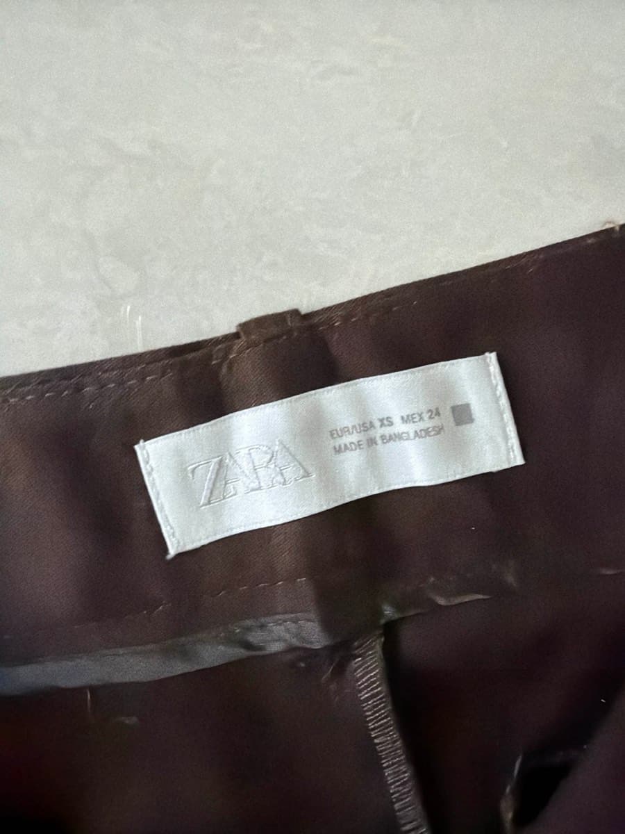 Brown Tailored Shorts thumbnail 2