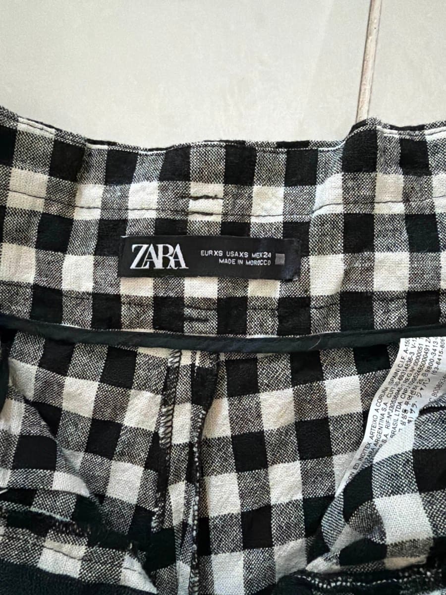 Gingham High-Waist Shorts thumbnail 4