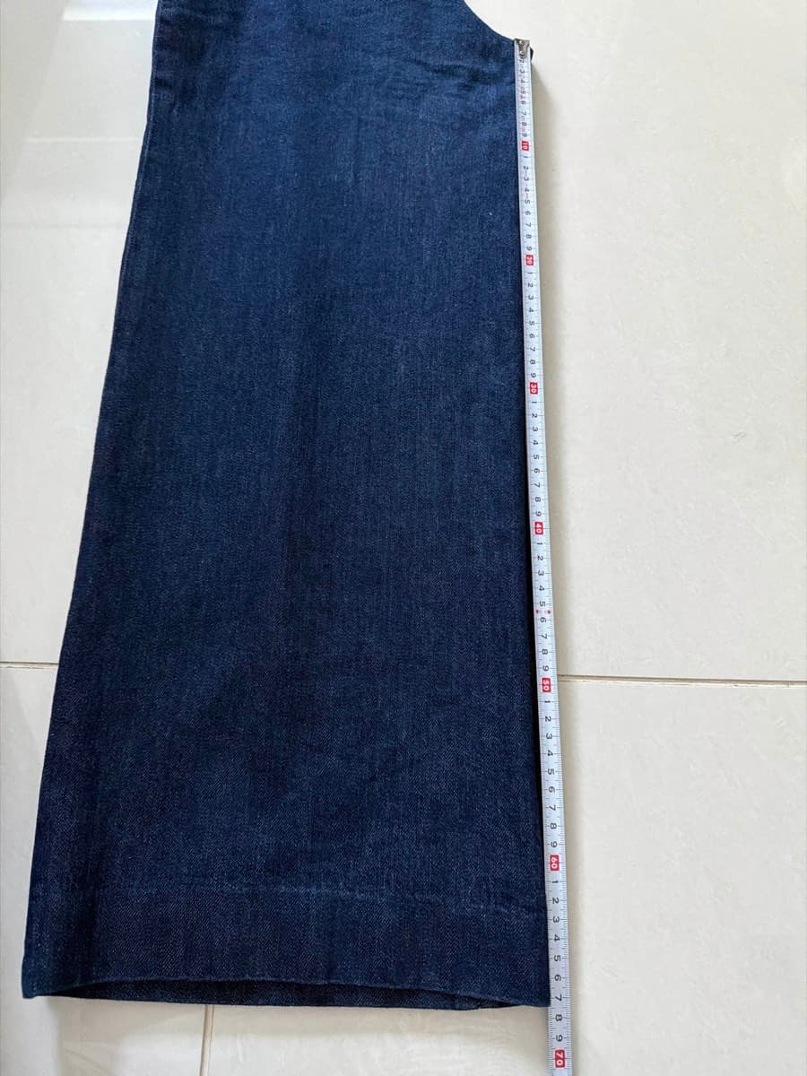 Dark Wash Wide-Leg Jeans thumbnail 5