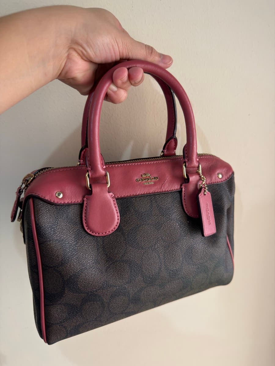 Coach Signature Mini Satchel thumbnail 2