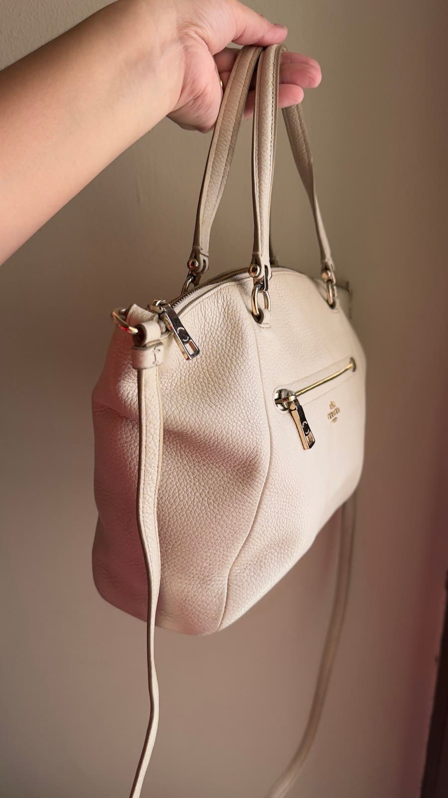 Coach Pebbled Leather Satchel thumbnail 2