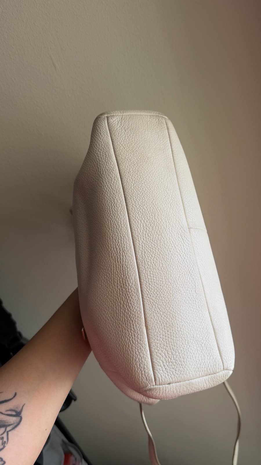 Coach Pebbled Leather Satchel thumbnail 5