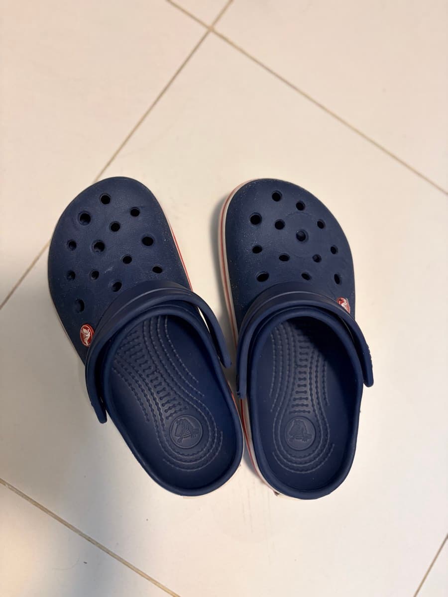 Crocs Navy Classic Clogs