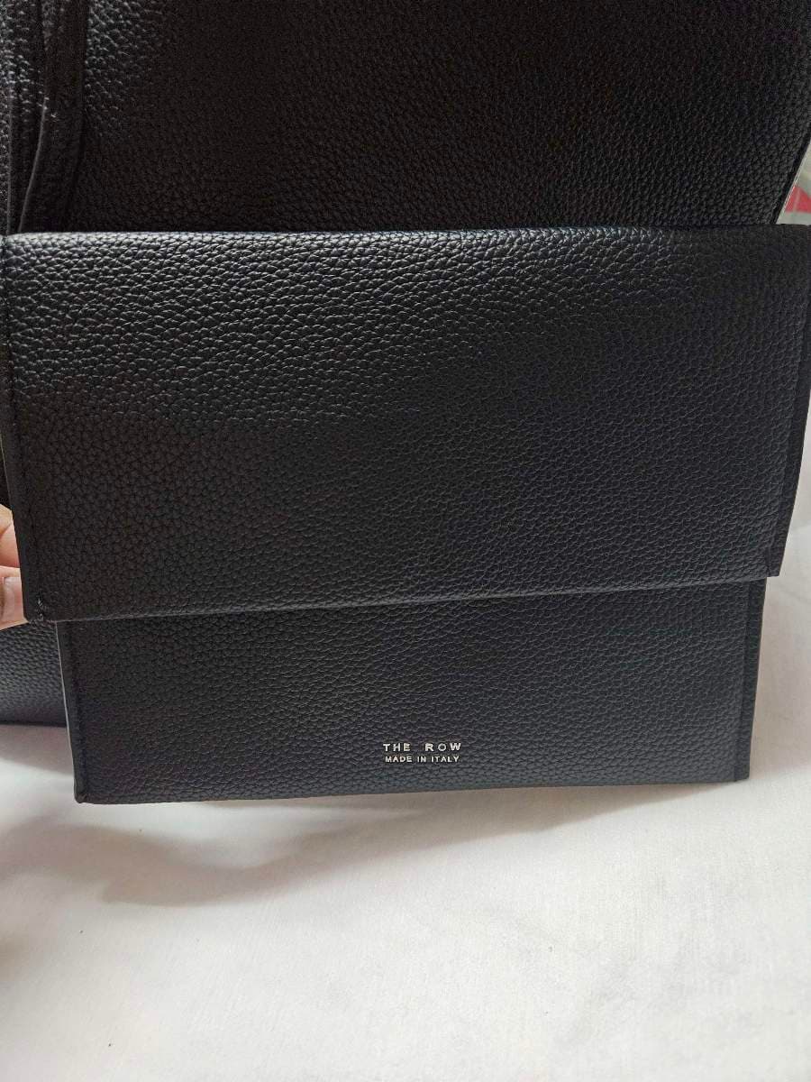 The Row Black Leather Tote (brand new) thumbnail 3