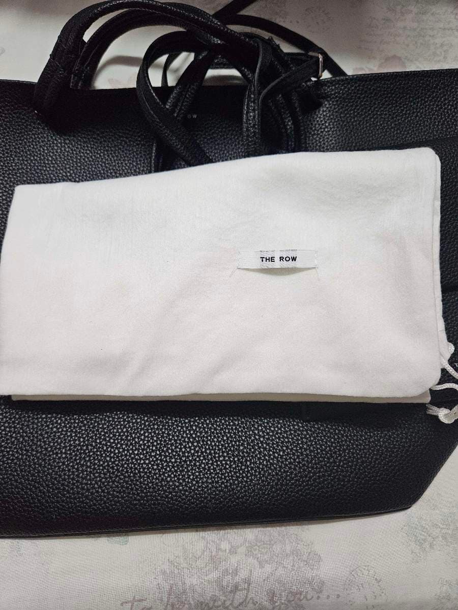 The Row Black Leather Tote (brand new) thumbnail 7
