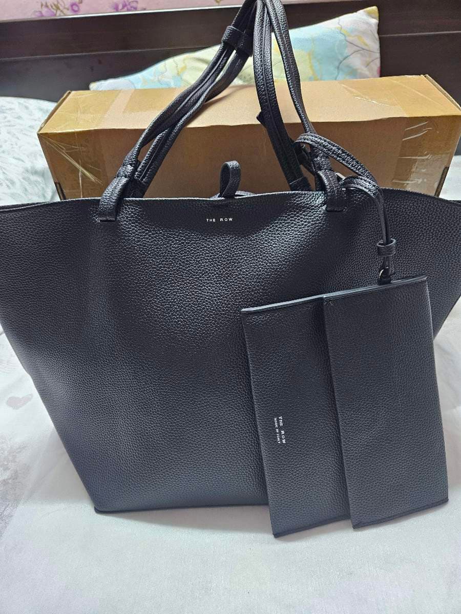 The Row Black Leather Tote (brand new) thumbnail 2