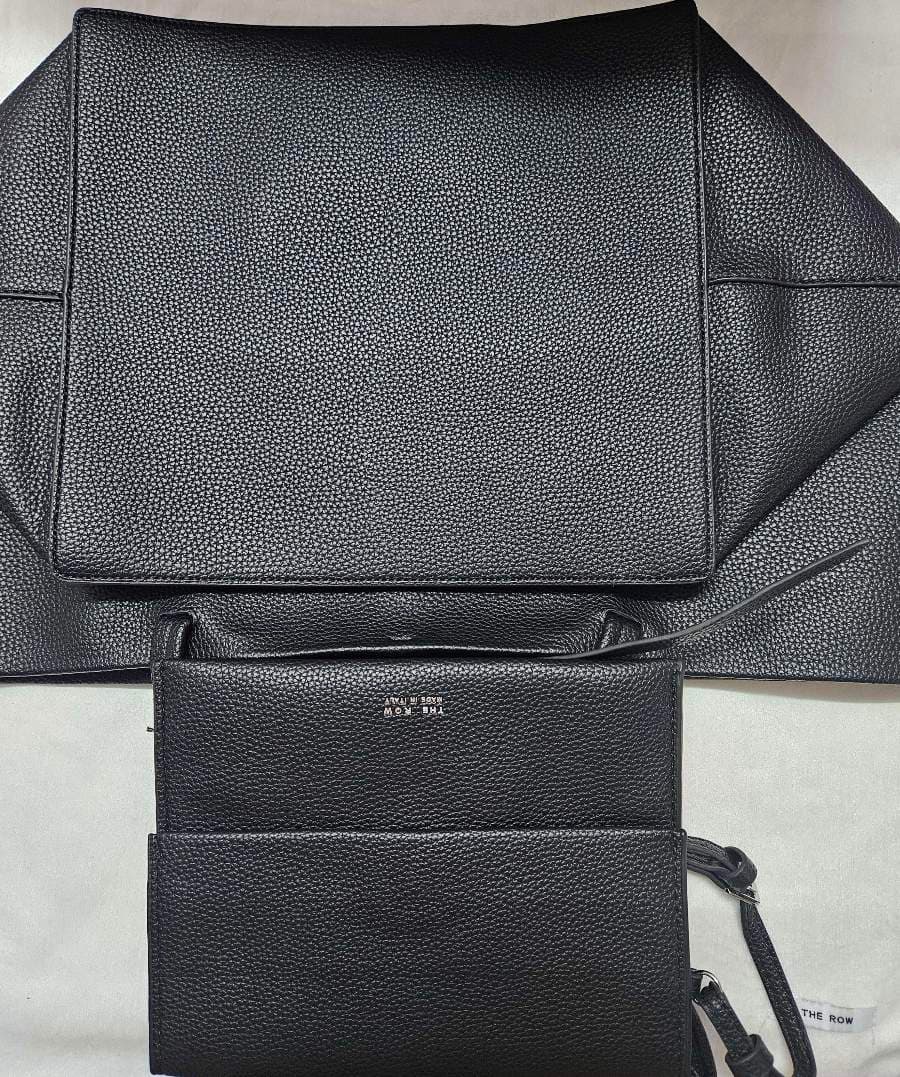 The Row Black Leather Tote (brand new) thumbnail 6