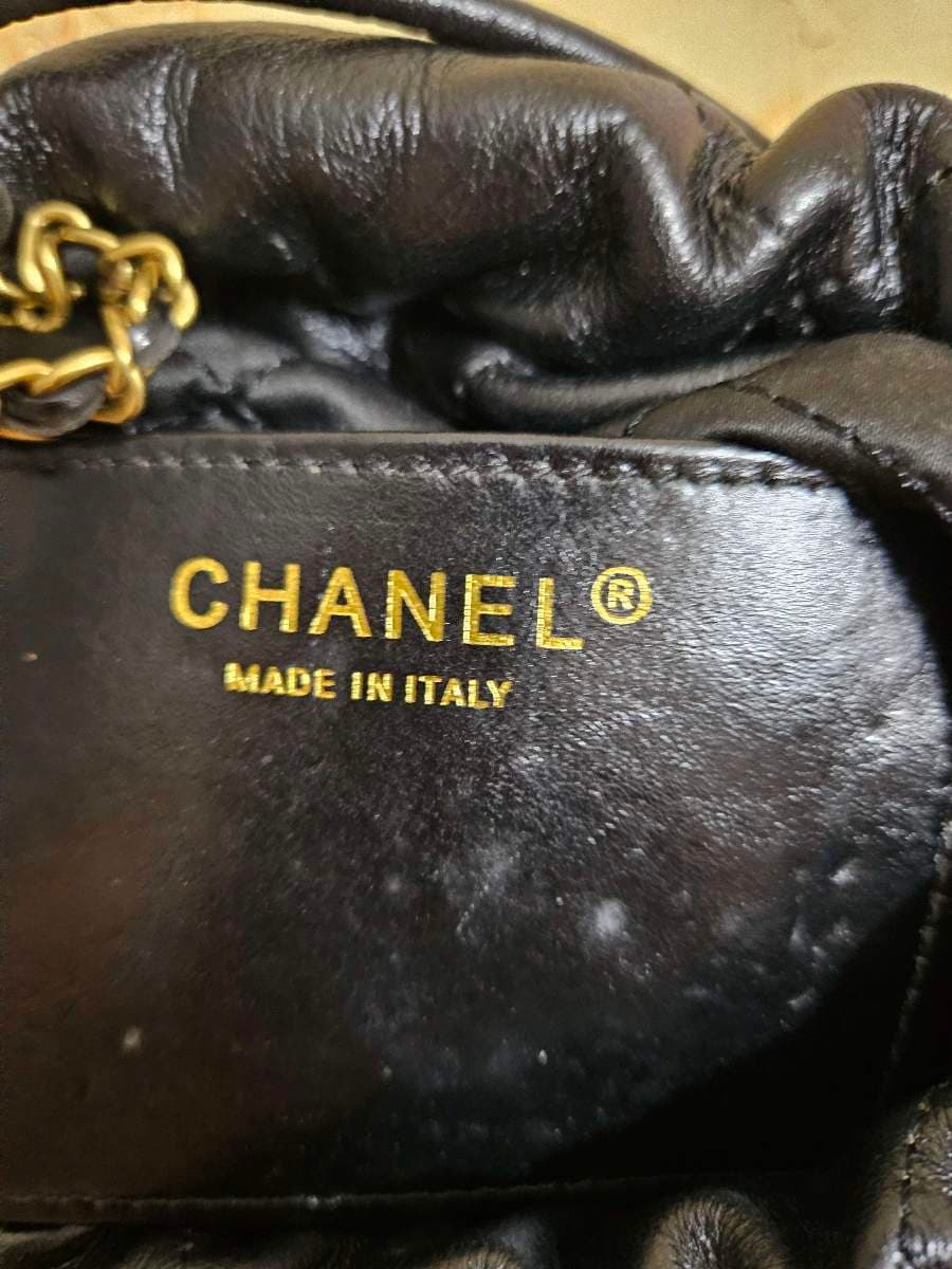 Chanel Quilted Drawstring Bag thumbnail 10