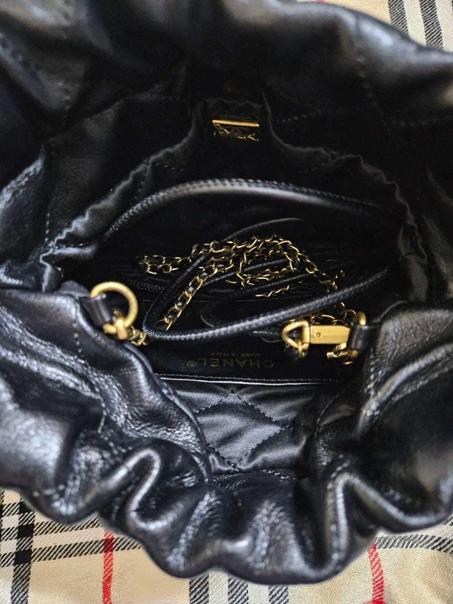 Chanel Quilted Drawstring Bag thumbnail 6
