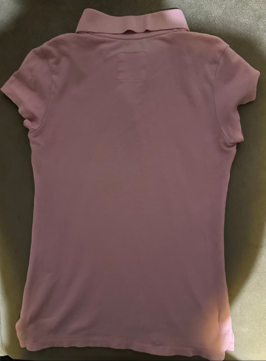 Vintage hollister Pink Polo Top thumbnail 3