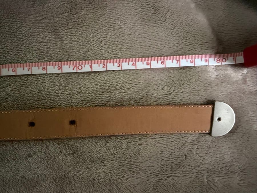 Emporio Armani Leather Belt Size 30 thumbnail 7