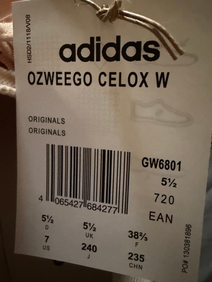 BOTH - Original Adidas Ozweego Celox EUR38 2/3 and Nike Flex Runner 2 EUR38 thumbnail 3